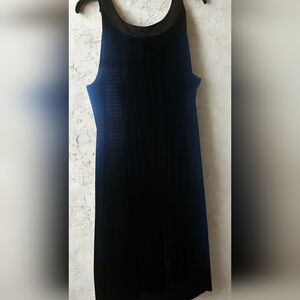 Elegant Backless Dress With Rhinestone Collar